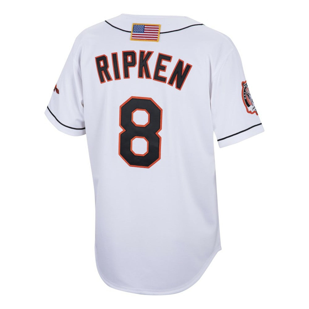 Cal Ripken Jr. Baltimore Orioles Cooperstown Collection 2001 Authentic Player Jersey - White