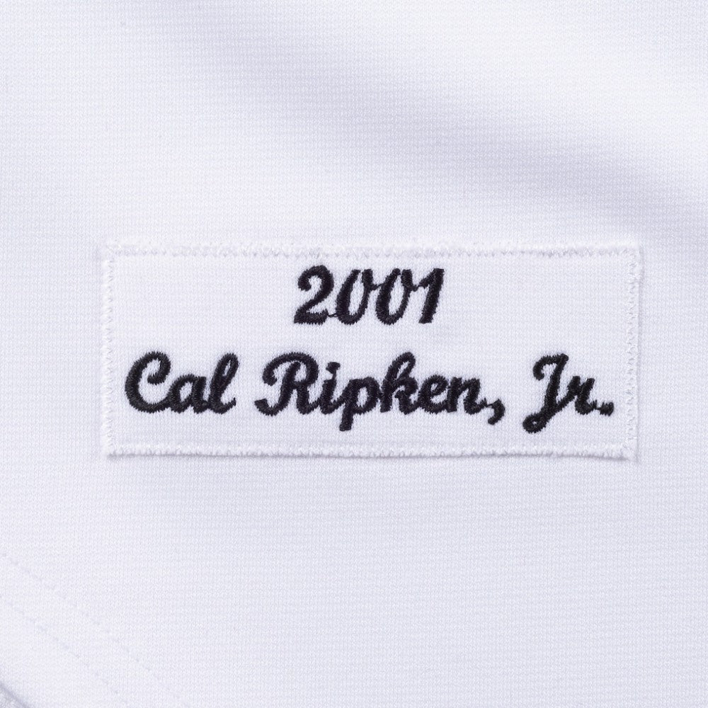Cal Ripken Jr. Baltimore Orioles Cooperstown Collection 2001 Authentic Player Jersey - White