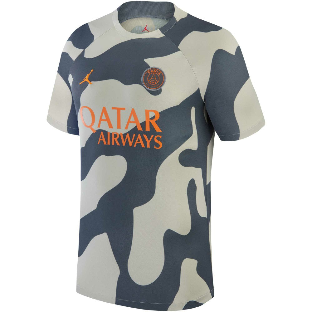 Paris Saint-Germain Jordan Brand 2023/24 Academy Pro Pre-Match Top - Gray | Jordan outlet