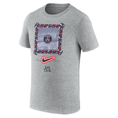 Paris Saint-Germain DNA T-Shirt - Heather Gray | Nike for sale