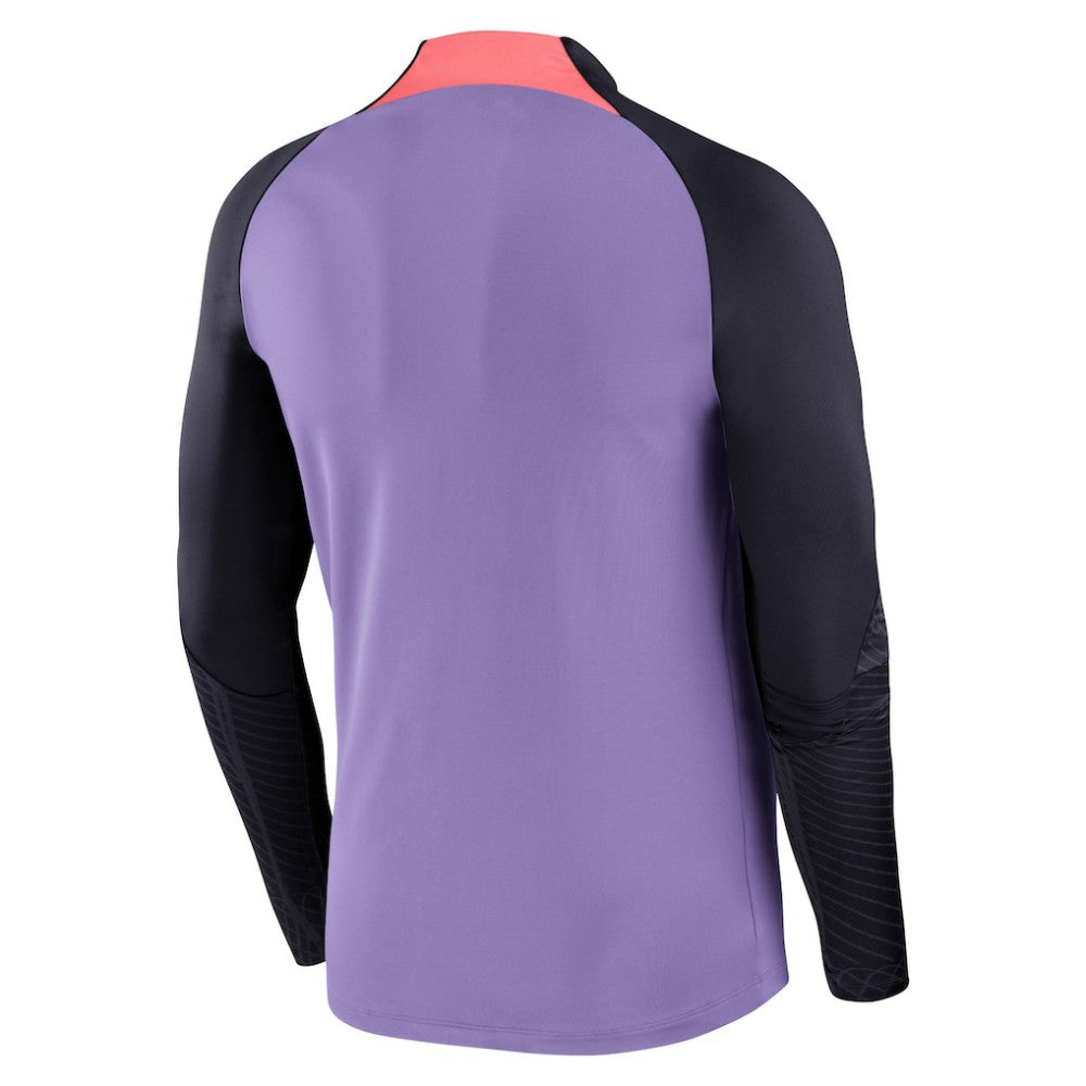 Liverpool Strike Drill 2023/24 Performance Quarter-Zip Long Sleeve Top - Purple | Nike on sale