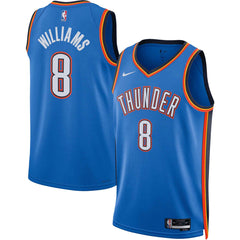 Jalen Williams Oklahoma City Thunder Unisex Swingman Jersey - Icon Edition - Blue | Nike shop