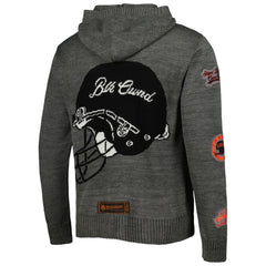 Cincinnati Bengals x BlaCkOWned Stripes Don't Come Easy Pullover Hoodie - Gray discount