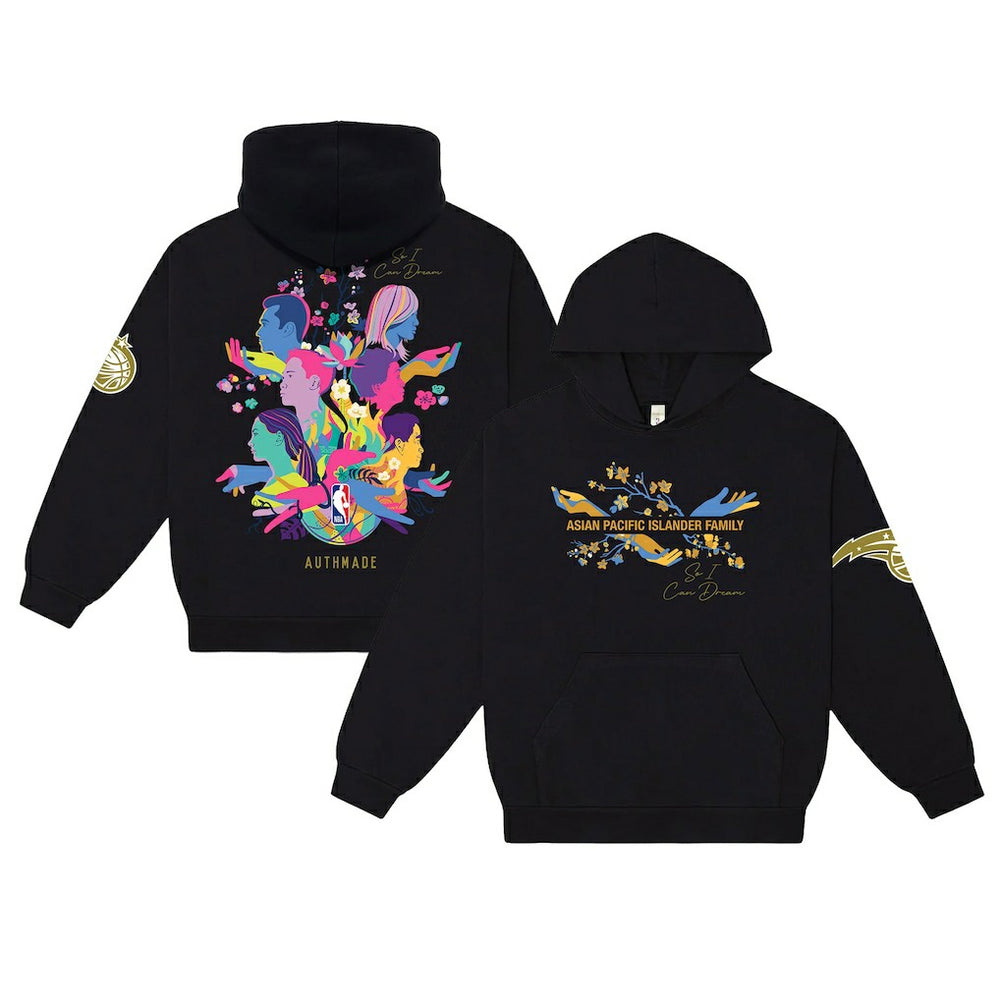 Orlando Magic AUTHMADE x NBA Unisex AAPI Dreamers Pullover Hoodie - Black on sale