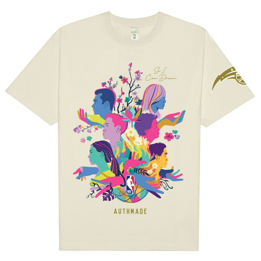Orlando Magic AUTHMADE x NBA Unisex AAPI Dreamers T-Shirt - Cream outlet