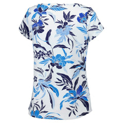 Boston Red Sox Tommy Bahama Women's Aubrey Romantic Blooms IslandZone T-Shirt - White
