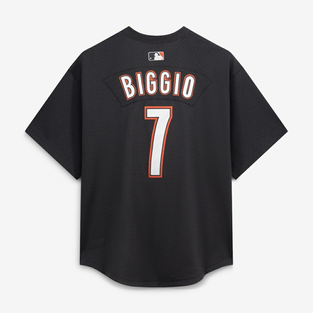 Craig Biggio Houston Astros Authentic Batting Practice Jersey - Black | Mitchell & Ness
