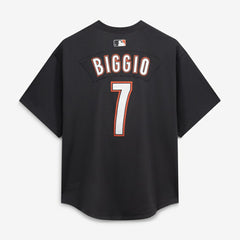 Craig Biggio Houston Astros Authentic Batting Practice Jersey - Black | Mitchell & Ness