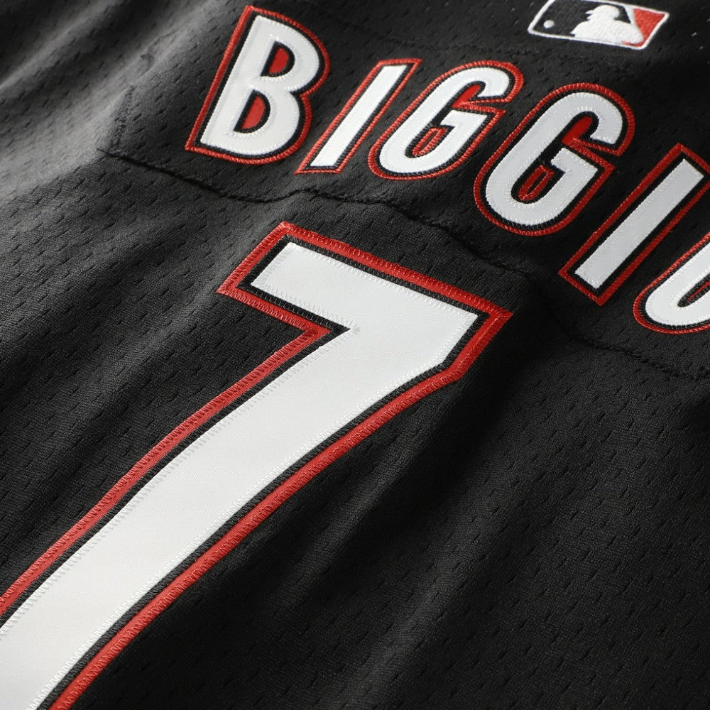 Craig Biggio Houston Astros Authentic Batting Practice Jersey - Black | Mitchell & Ness