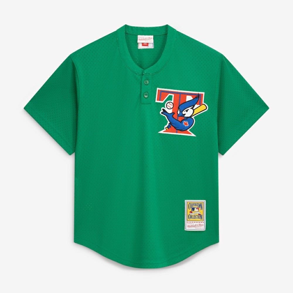 Roy Halladay Toronto Blue Jays Authentic Batting Practice Jersey - Green | Mitchell & Ness