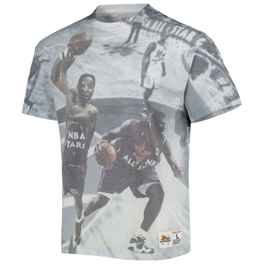 Charlotte Hornets Above the Rim Graphic T-Shirt | Mitchell & Ness shop