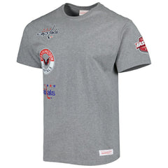 Washington Capitals Mitchell & Ness City Collection T-Shirt Heather Gray