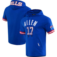 Josh Allen Buffalo Bills Pro Standard Player Name & Number Hoodie T-Shirt - Royal for sale