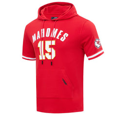 Patrick Mahomes Kansas City Chiefs Pro Standard Player Name & Number Hoodie T-Shirt - Red on sale