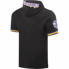 Justin Jefferson Minnesota Vikings Pro Standard Player Name & Number Hoodie T-Shirt - Black cheap