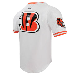 Joe Burrow Cincinnati Bengals Pro Standard Player Name & Number Mesh T-Shirt - White for sale