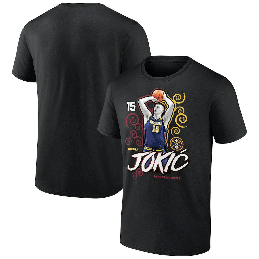 Nikola Jokic Denver Nuggets Competitor T-Shirt sale - Black online