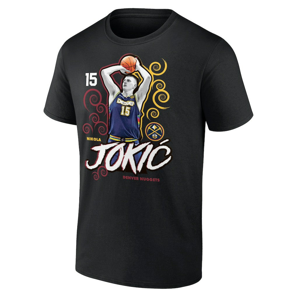 Nikola Jokic Denver Nuggets Competitor T-Shirt sale - Black online