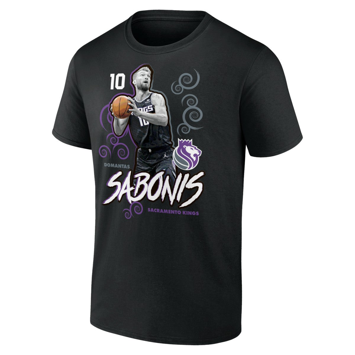 Domantas Sabonis Sacramento Kings Competitor T-Shirt - Black discount