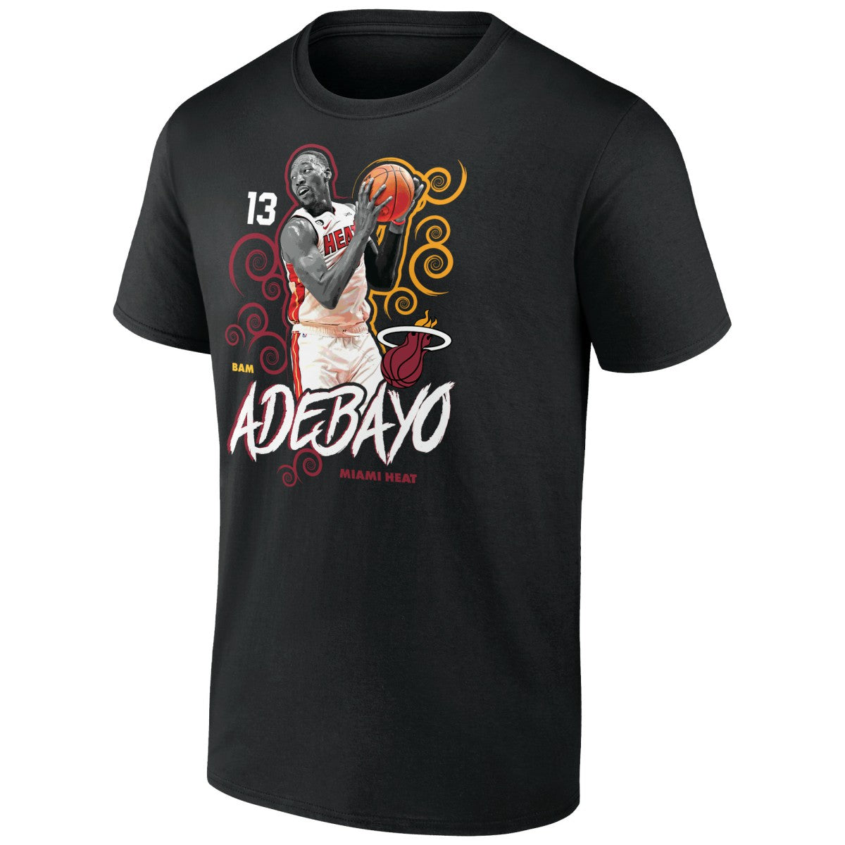 Bam Adebayo Miami Heat Competitor T-Shirt - Black shop