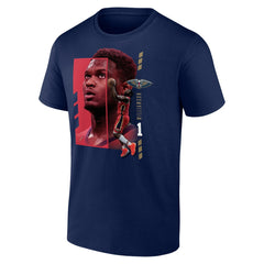 Zion Williamson New Orleans Pelicans Jump Pass T-Shirt - Navy on sale