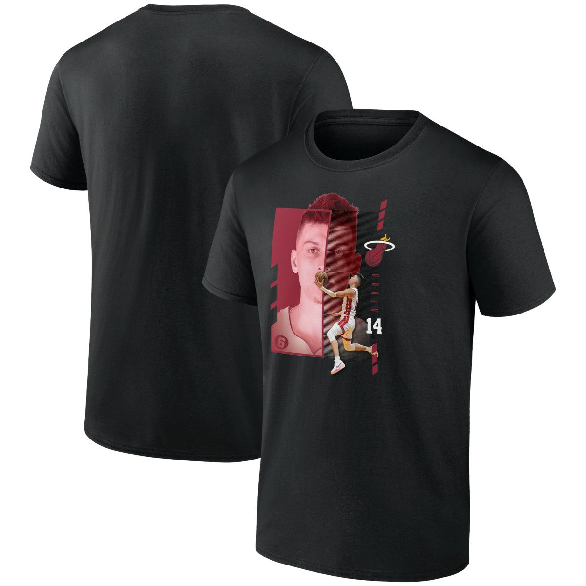 Tyler Herro Miami Heat Jump Pass T-Shirt - Black shop