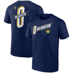 Tyrese Haliburton Indiana Pacers Full-Court Press Name & Number T-Shirt - Navy shop