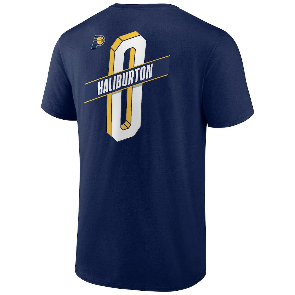 Tyrese Haliburton Indiana Pacers Full-Court Press Name & Number T-Shirt - Navy shop