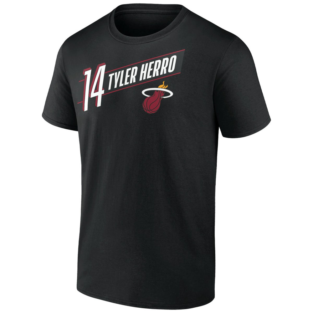 Tyler Herro Miami Heat Full-Court Press Name & Number T-Shirt - Black outlet
