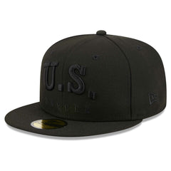 USMNT New Era Text 59FIFTY Fitted Hat - Black | New Era on sale