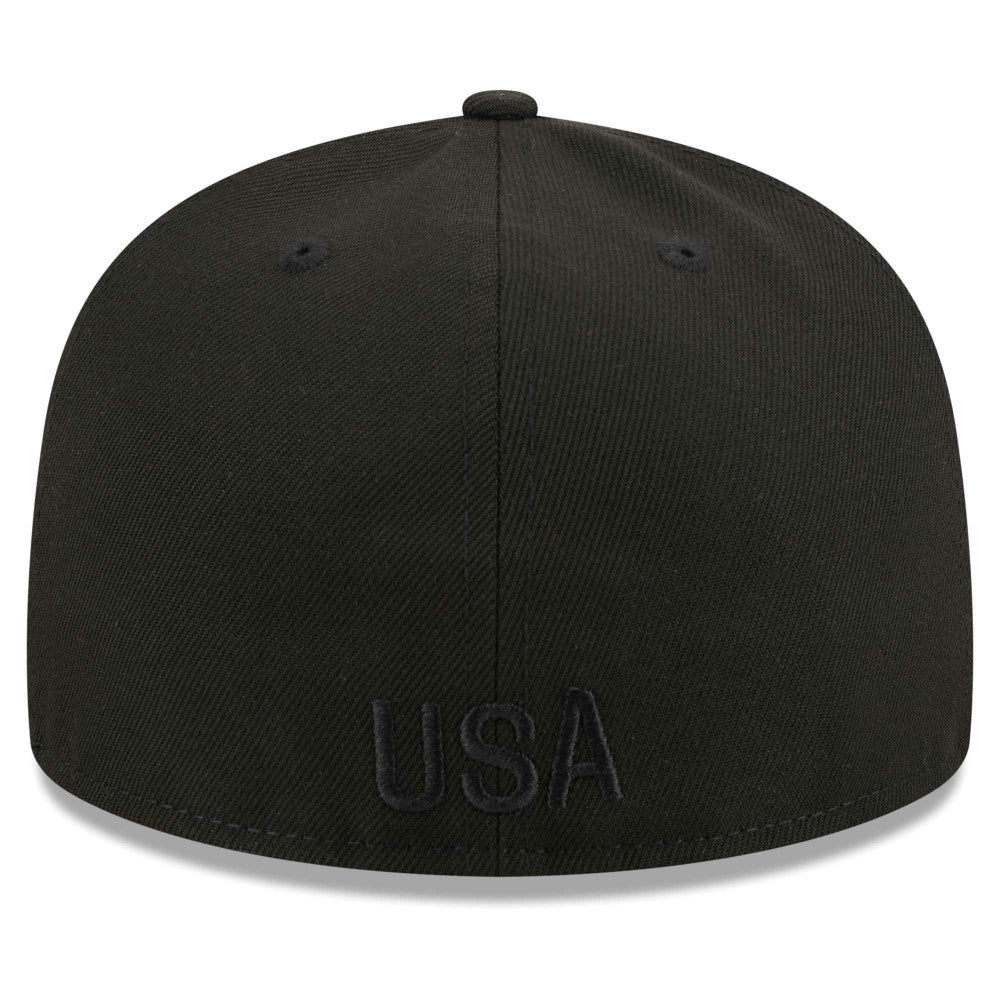 USMNT New Era Text 59FIFTY Fitted Hat - Black | New Era on sale