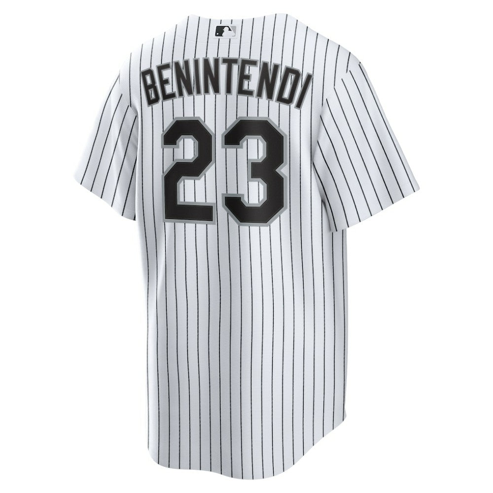 Andrew Benintendi Chicago White Sox Home Official Player Jersey - White/Black | Nike