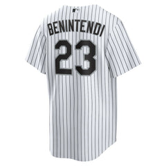 Andrew Benintendi Chicago White Sox Home Official Player Jersey - White/Black | Nike