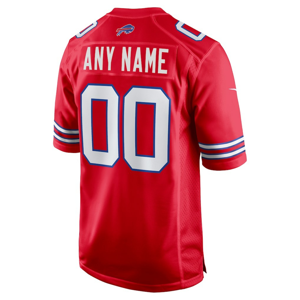 Buffalo Bills Alternate Custom Game Jersey - Red | Nike online