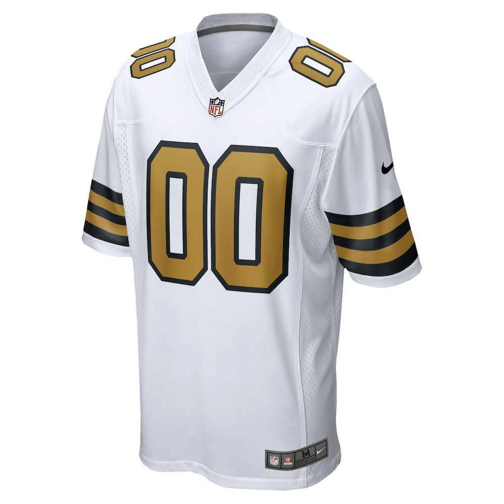 New Orleans Saints Alternate Custom Game Jersey - White | Nike for sale
