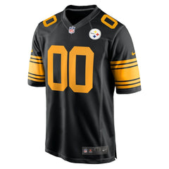 Pittsburgh Steelers Alternate Custom Game Jersey - Black | Nike discount