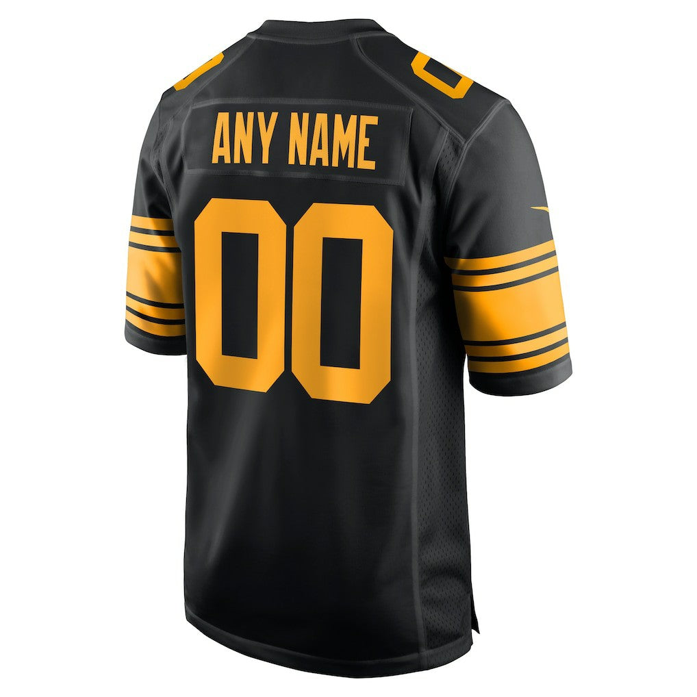 Pittsburgh Steelers Alternate Custom Game Jersey - Black | Nike discount