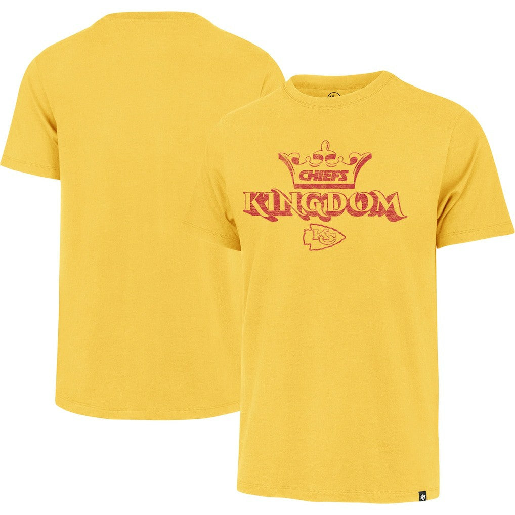 Kansas City Chiefs '47 Chiefs Kingdom Regional Franklin T-Shirt - Gold for sale