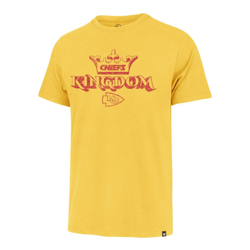 Kansas City Chiefs '47 Chiefs Kingdom Regional Franklin T-Shirt - Gold for sale