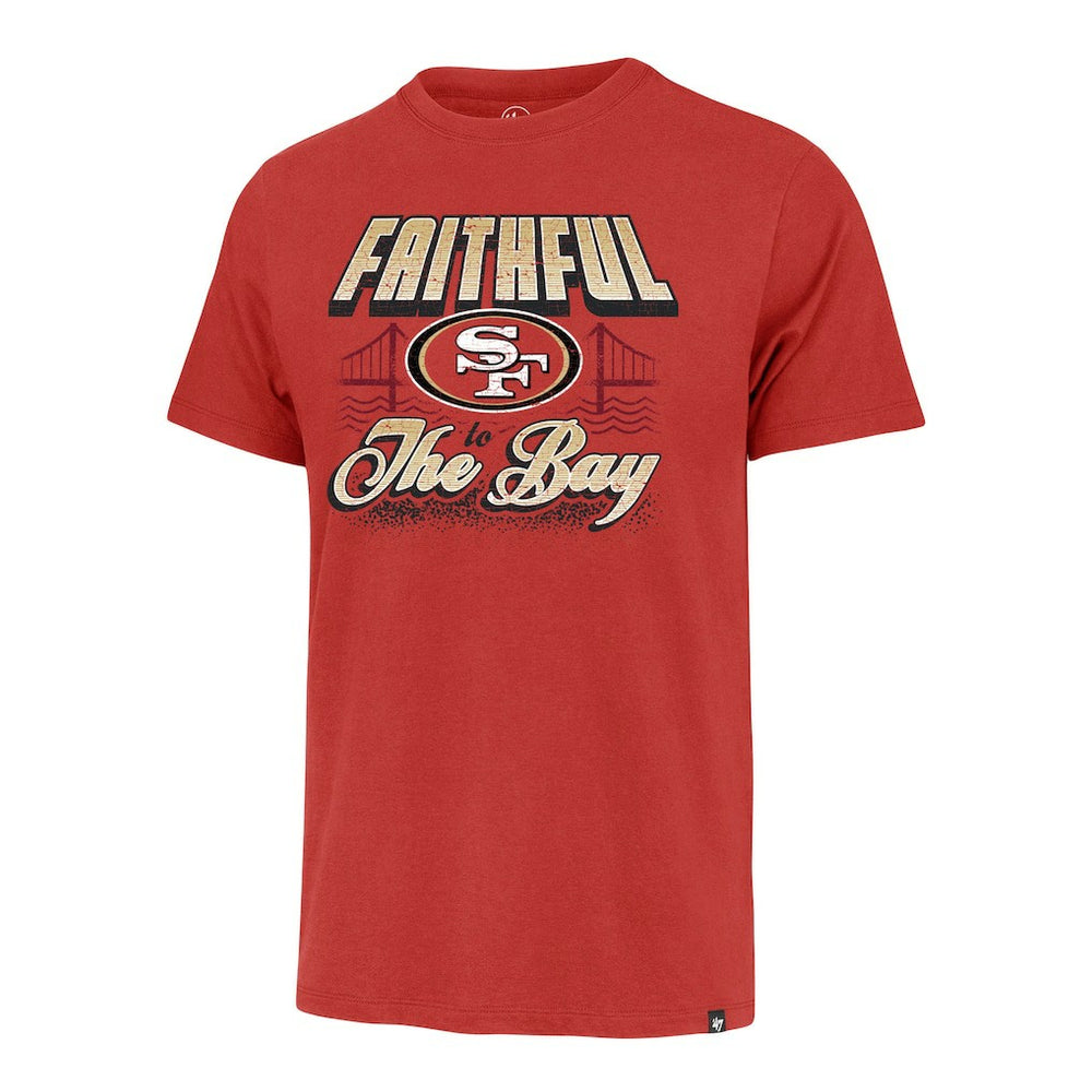 San Francisco 49ers '47 Faithful to the Bay Regional Franklin T-Shirt - Scarlet for sale