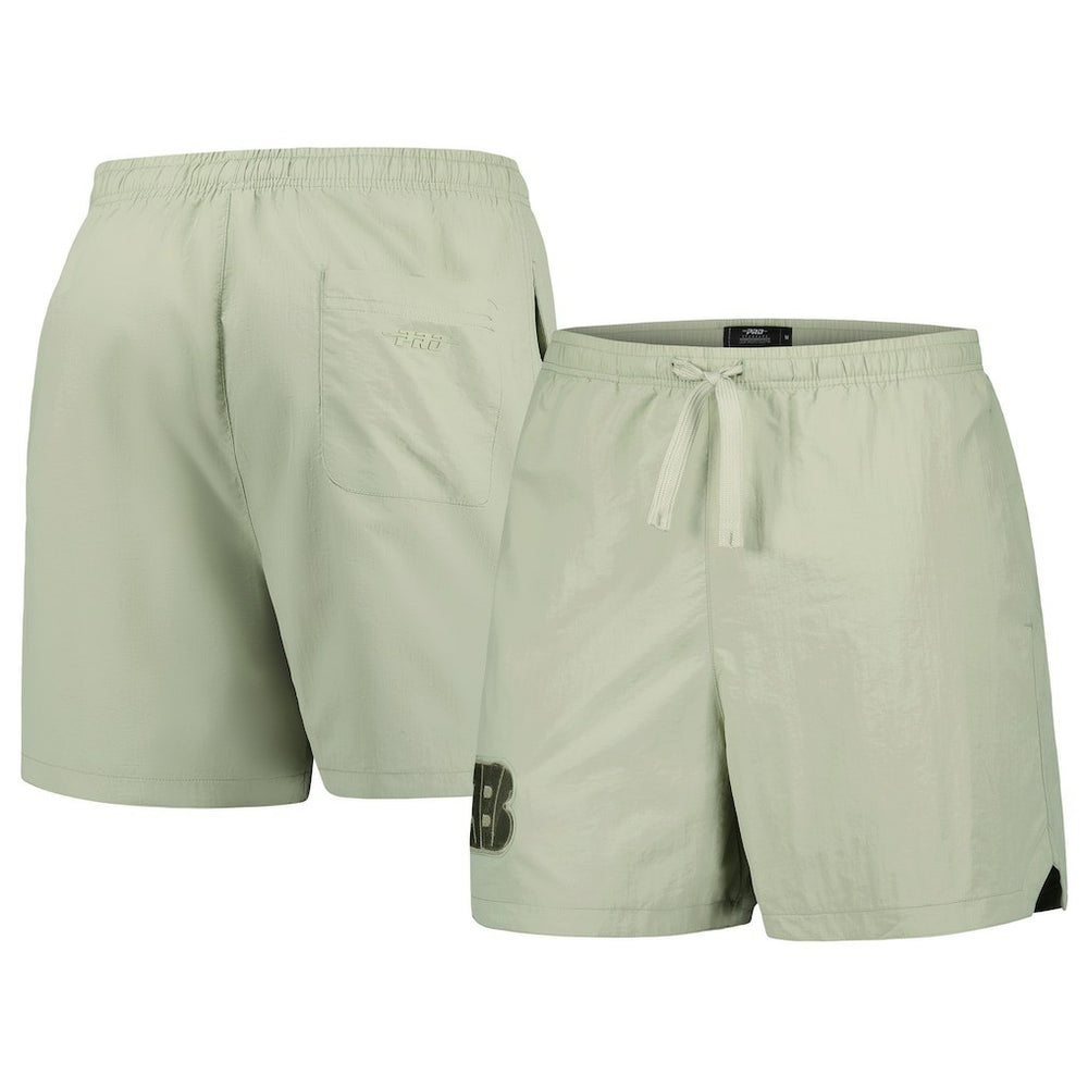 Cincinnati Bengals Pro Standard Neutrals 2.0 Woven Shorts - Light Green on sale