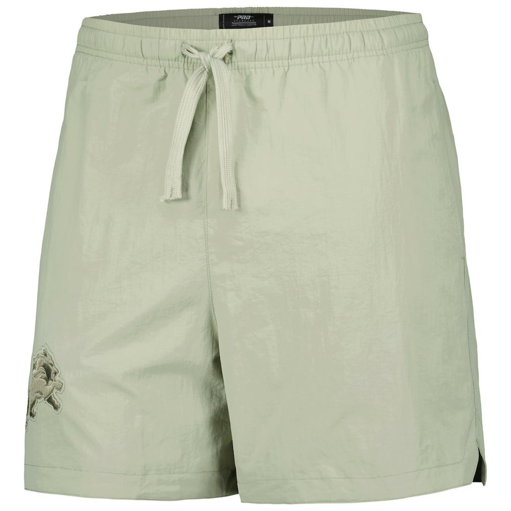 Detroit Lions Pro Standard Neutrals 2.0 Woven Shorts - Light Green online