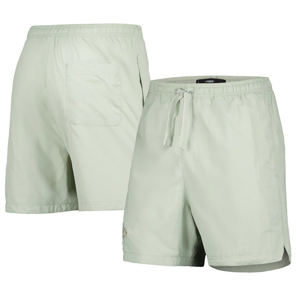 Kansas City Chiefs Pro Standard Neutrals 2.0 Woven Shorts - Light Green discount