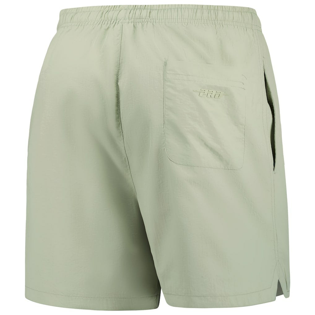 Kansas City Chiefs Pro Standard Neutrals 2.0 Woven Shorts - Light Green discount