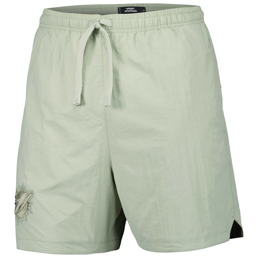 Miami Dolphins Pro Standard Neutrals 2.0 Woven Shorts - Light Green cheap