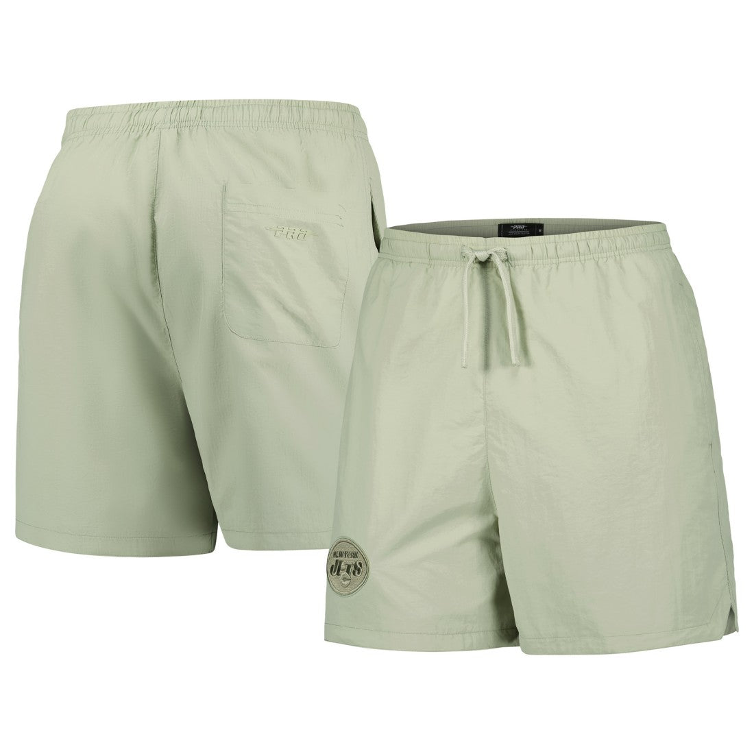 New York Jets Pro Standard Neutrals 2.0 Woven Shorts - Light Green online