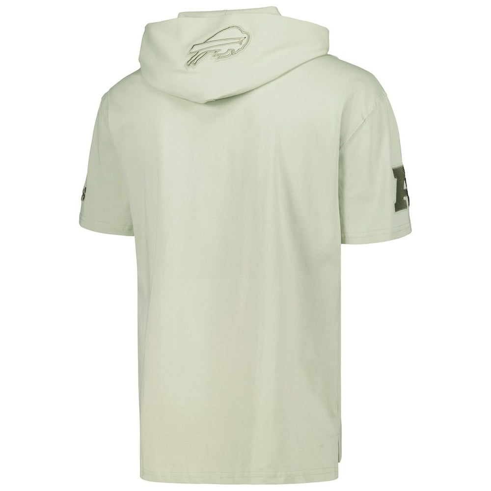 Buffalo Bills Pro Standard Neutrals Short Sleeve Pullover Hoodie - Light Green discount