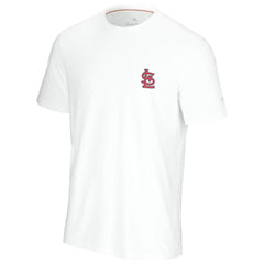 St. Louis Cardinals Tommy Bahama Playa Ball T-Shirt - White