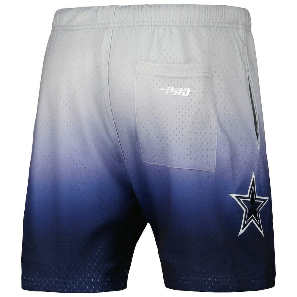 Dallas Cowboys Pro Standard Ombre Mesh Shorts - Navy/Silver online