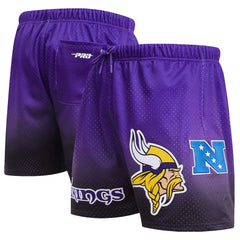 Minnesota Vikings Pro Standard Ombre Mesh Shorts - Black/Purple cheap
